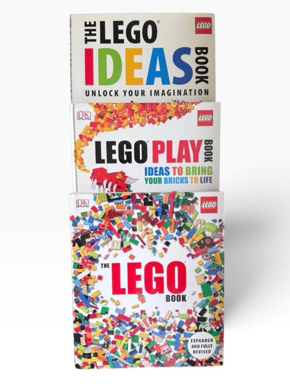 THREE Hardcover LEGO books!